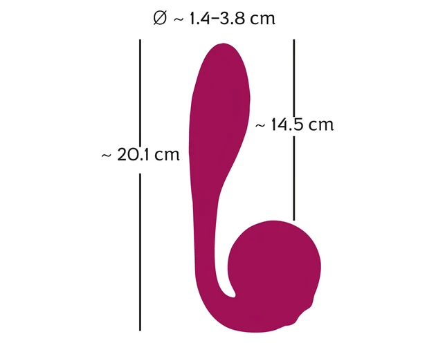 You2Toys Rosenrot - akkus, vízálló G-pont vibrátor (piros)