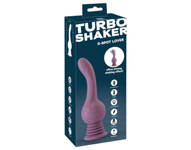 You2Toys Turbo Shaker - G-pont vibrátor (lila)