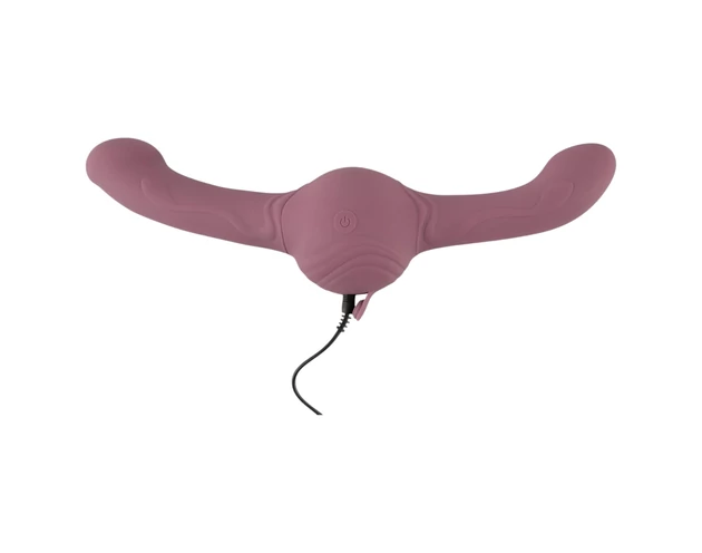 You2Toys Turbo Shaker - kétvégű vibrátor (lila)