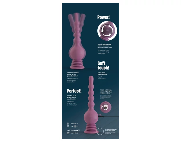 You2Toys Turbo Shaker - anál vibrátor (lila)