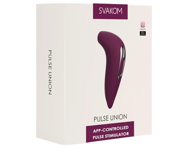 Svakom Pulse Union - okos léghullámos csiklóizgató (lila)