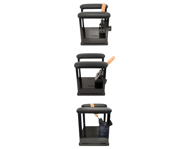 The Banger Sit-On-Climaxer - hálózati szexgép (fekete)