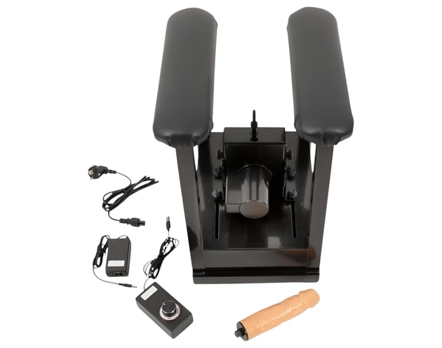 The Banger Sit-On-Climaxer - hálózati szexgép (fekete)