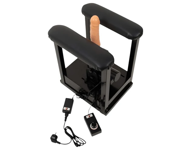 The Banger Sit-On-Climaxer - hálózati szexgép (fekete)