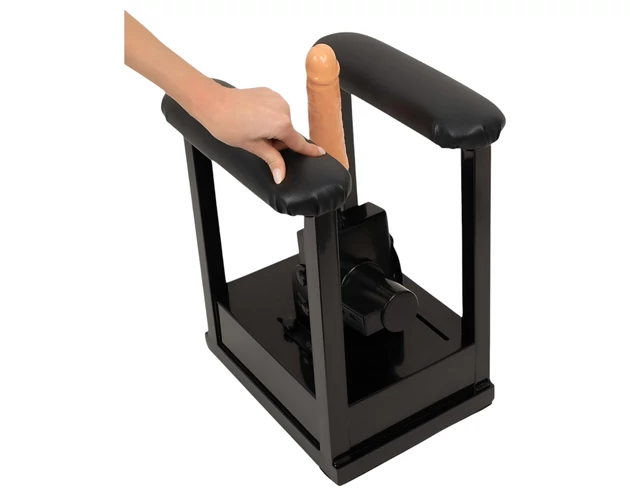 The Banger Sit-On-Climaxer - hálózati szexgép (fekete)