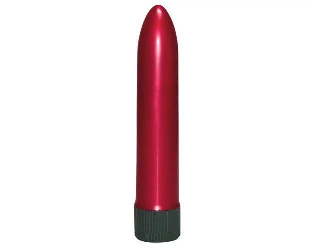 Mini vibrátor - gyöngyház vörös