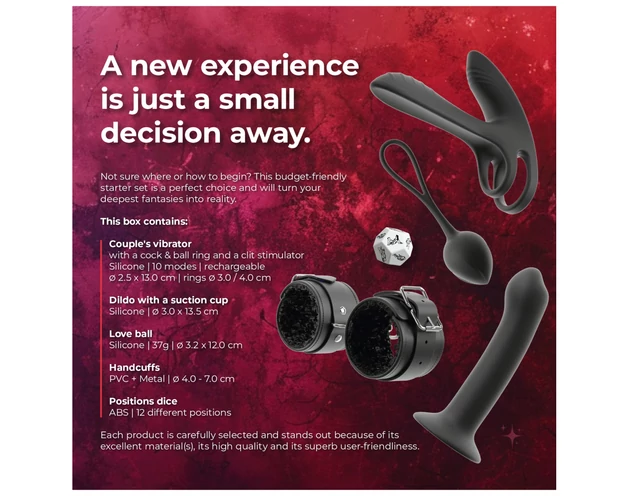 Magic Shiver Together - szexkészlet pároknak (5 részes)