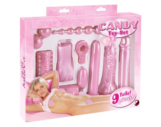 You2Toys - Candy Set - vibrátoros készlet (9 részes)