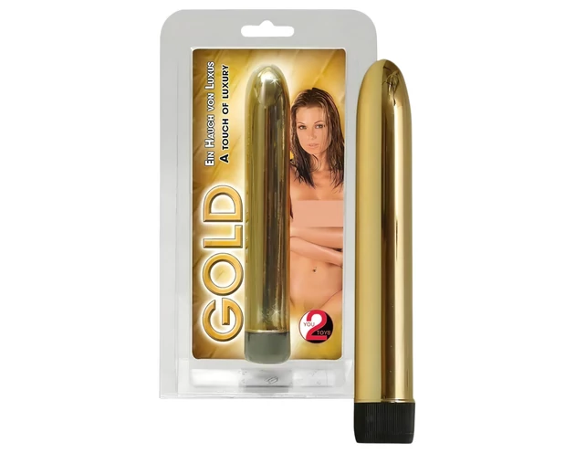 You2Toys - GOLD vibrátor - arany