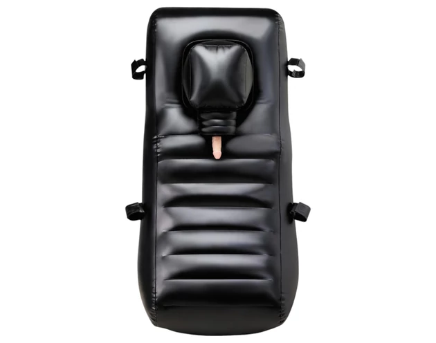 Louisiana Lounger - szexgép beépített vibrátorral (fekete)