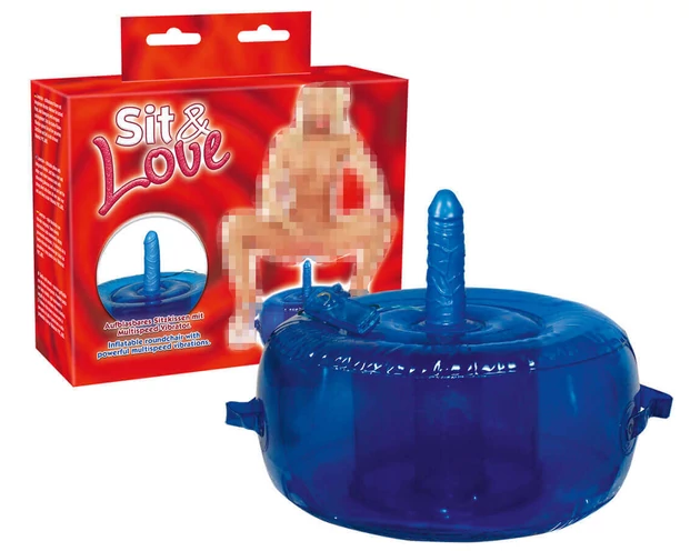 You2Toys - Vibrációs szex szék - kék