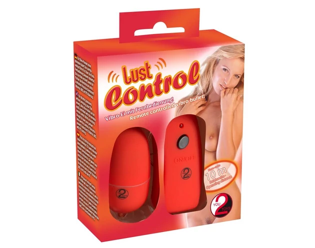 You2Toys - Rádiós vibrotojás - vörös (1 fokozatú)