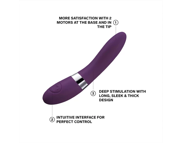 LELO Elise 2- deluxe vibrátor (lila)