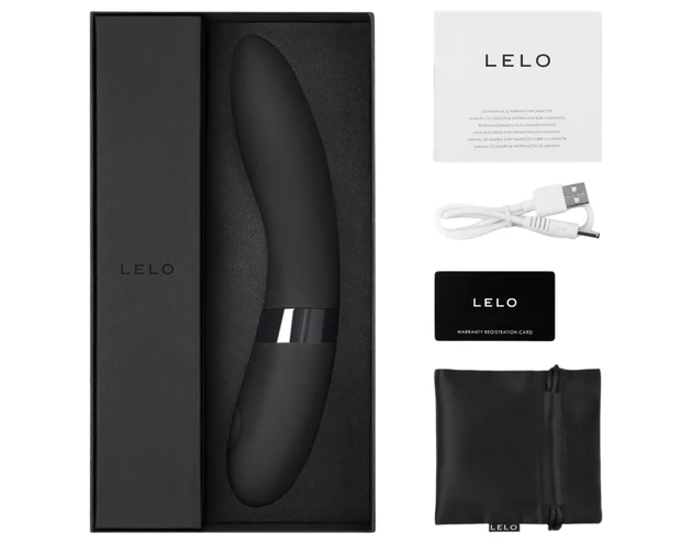 LELO Elise 2 - deluxe vibrátor (fekete)