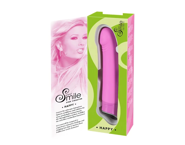 SMILE Happy - 7 fokozatú vibrátor (pink)