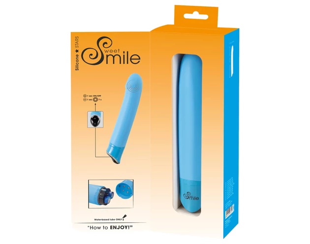 SMILE Happy - 7 fokozatú vibrátor (kék)
