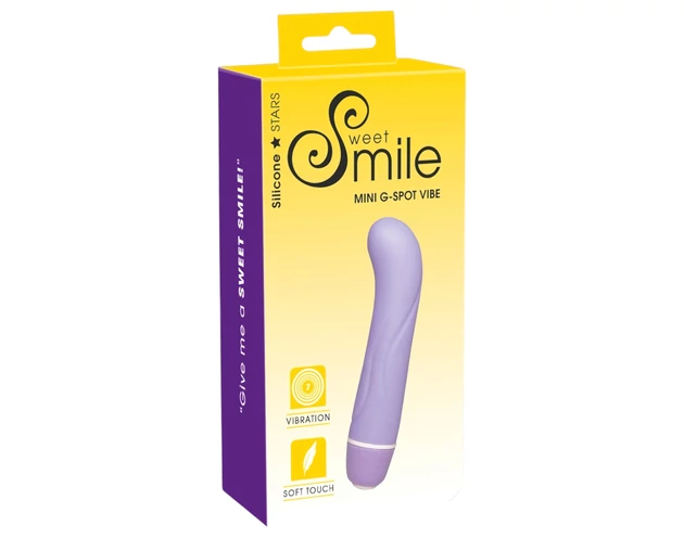 SMILE Mini-G - G-pont mini vibrátor (lila)