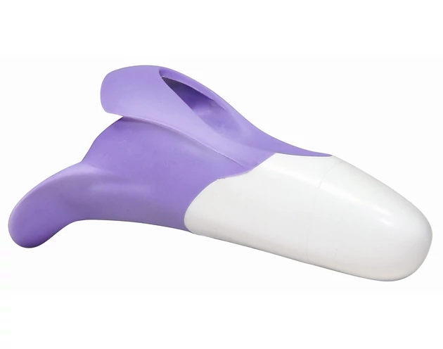 You2Toys - Fehér-lila ujjvibrátor