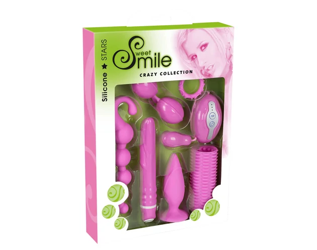 SMILE Crazy - vibrátoros készlet (7 részes)