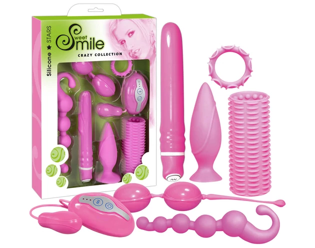 SMILE Crazy - vibrátoros készlet (7 részes)
