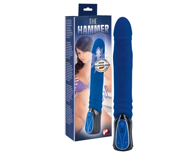 You2Toys - Hammer lökő vibrátor (kék)