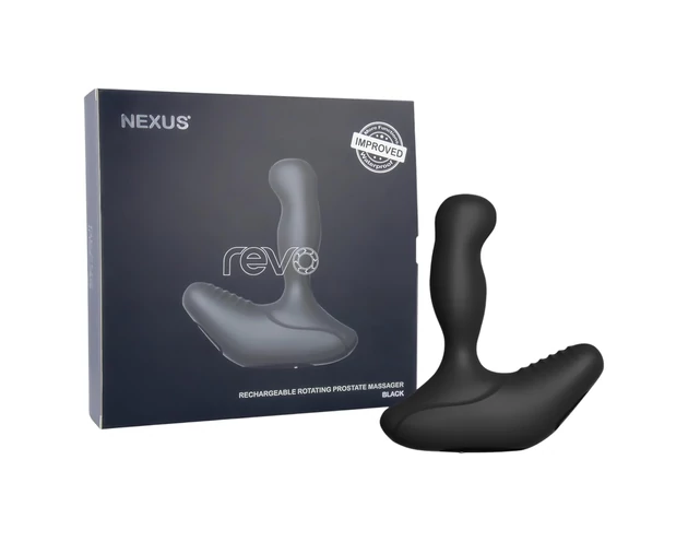 Nexus Revo - forgó prosztata vibrátor (fekete)