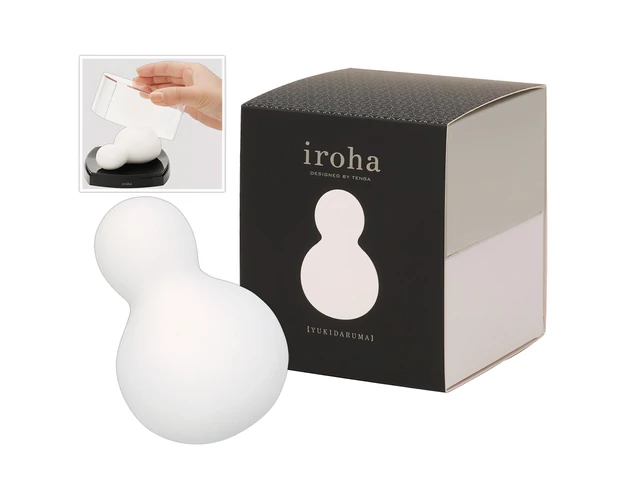 TENGA Iroha Yuki - csiklóvibrátor (fehér)