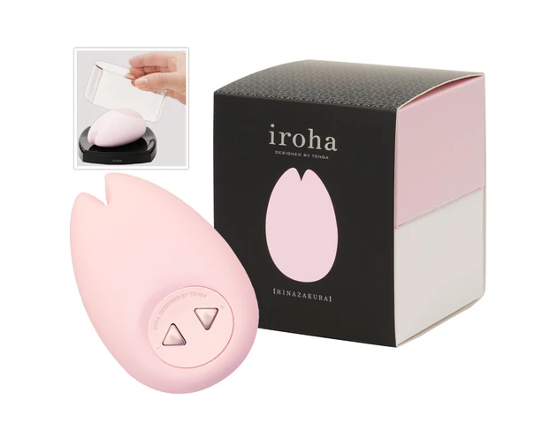 TENGA Iroha Sakura - csiklóvibrátor (rózsaszín)