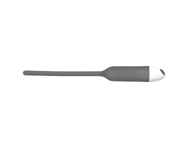 You2Toys - DILATOR - szilikon húgycső vibrátor - szürke (6mm)
