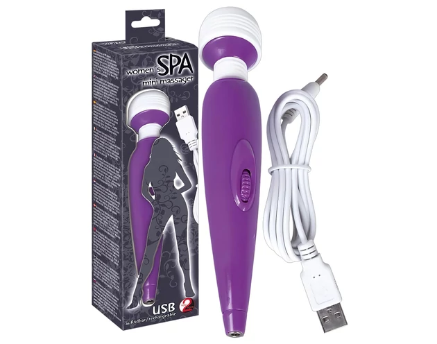 You2Toys - SPA Wand - akkus, masszírozó vibrátor (lila)