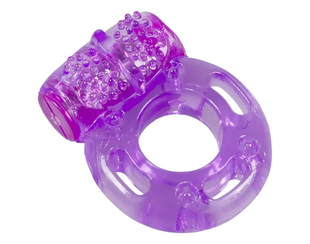You2Toys - Egyszeri vibrációs péniszgyűrű (lila)