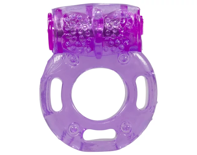 You2Toys - Egyszeri vibrációs péniszgyűrű (lila)