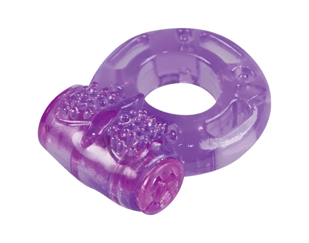 You2Toys - Egyszeri vibrációs péniszgyűrű (lila)