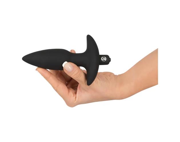 Black Velvet anál plug vibrátor - közepes