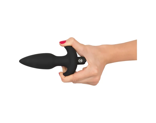 Black Velvet anál plug vibrátor - közepes