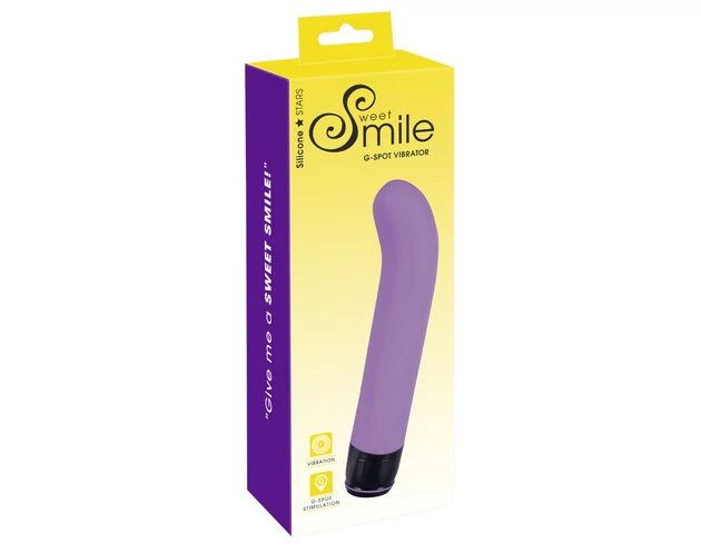 SMILE Genius - G-pont vibrátor (lila)