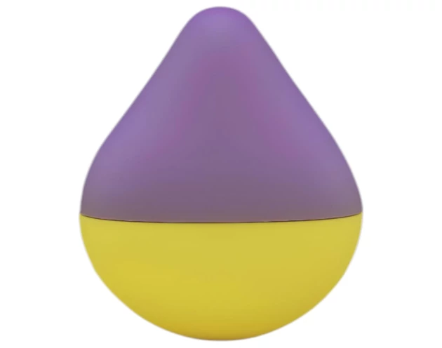 TENGA Iroha mini - mini csikló vibrátor (lila-sárga)