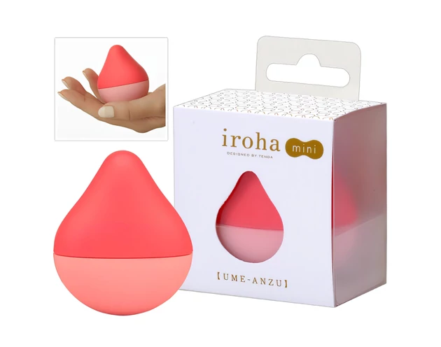 TENGA Iroha mini - mini csikló vibrátor (korall-barack)