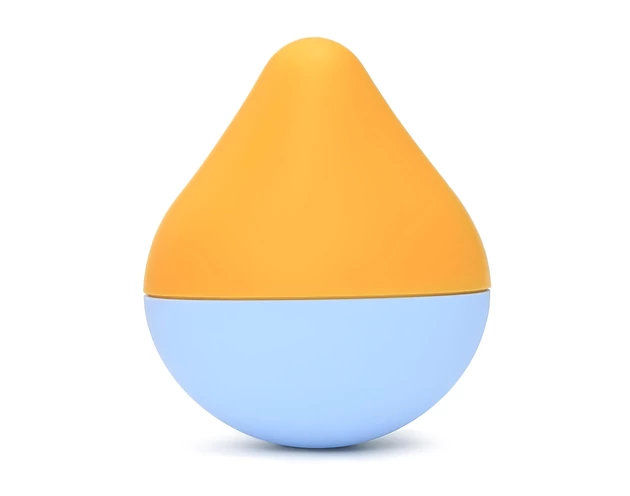 TENGA Iroha mini - mini csikló vibrátor (narancs-kék)
