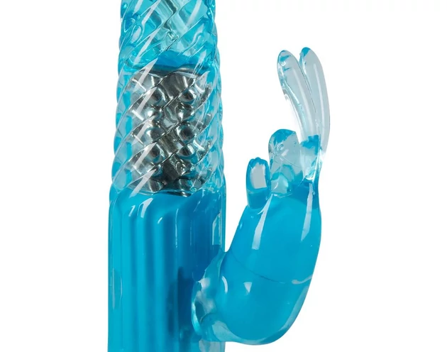 You2Toys - Sugar Babe - gyöngyös, nyuszis vibrátor (kék)