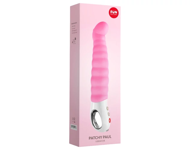 Fun Factory G5 - akkus, vízálló bordázott G-pont vibrátor (pink)