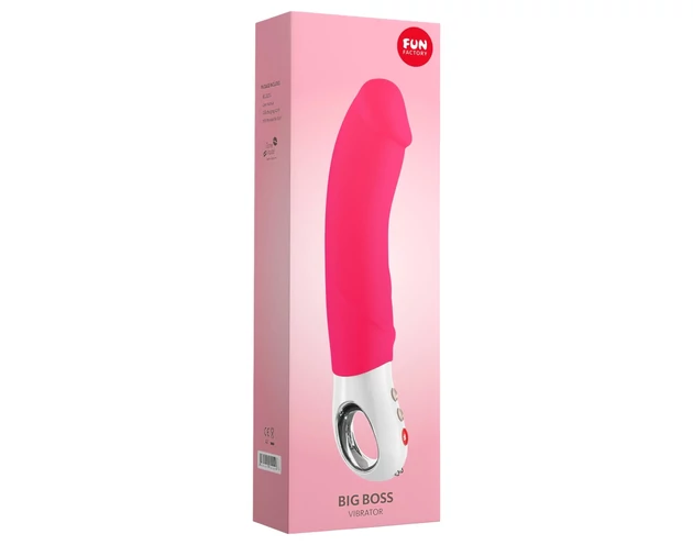 Fun Factory Big Boss - akkus, XL vibrátor (pink)