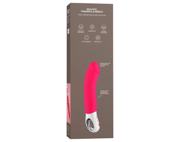 Fun Factory Big Boss - akkus, XL vibrátor (pink)