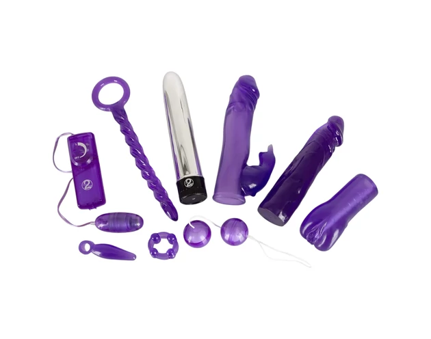 You2Toys - Purple Appetizer - vibrátoros készlet (9 részes)