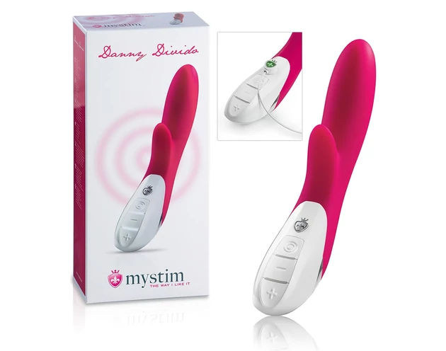 mystim Danny Divido - csiklóizgató vibrátor (pink)