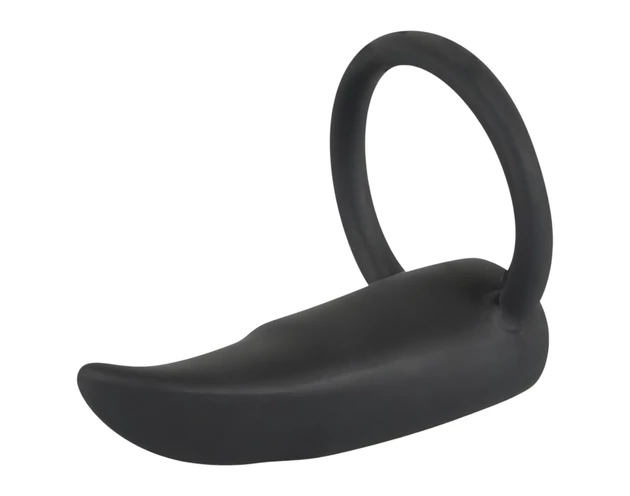 Black Velvet vibrációs péniszgyűrű (fekete)