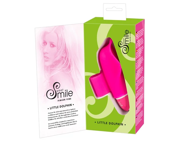 SMILE Little Dolphin - ujj vibrátor (pink)