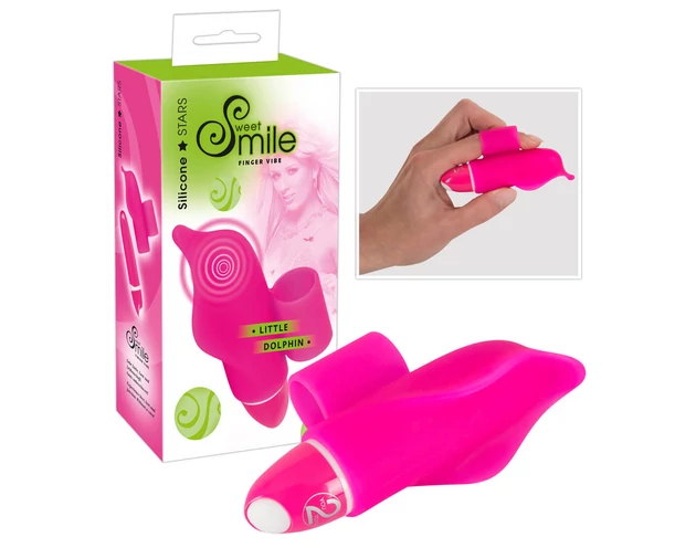 SMILE Little Dolphin - ujj vibrátor (pink)