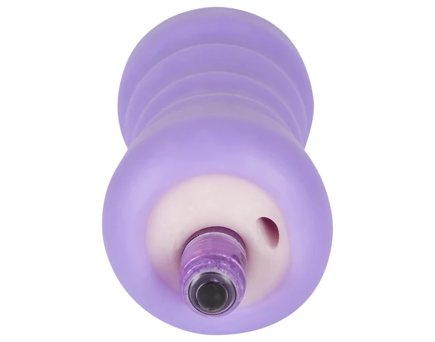 You2Toys - Gina - vibráló puncija (natúr-lila)