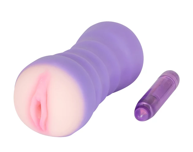 You2Toys - Gina - vibráló puncija (natúr-lila)